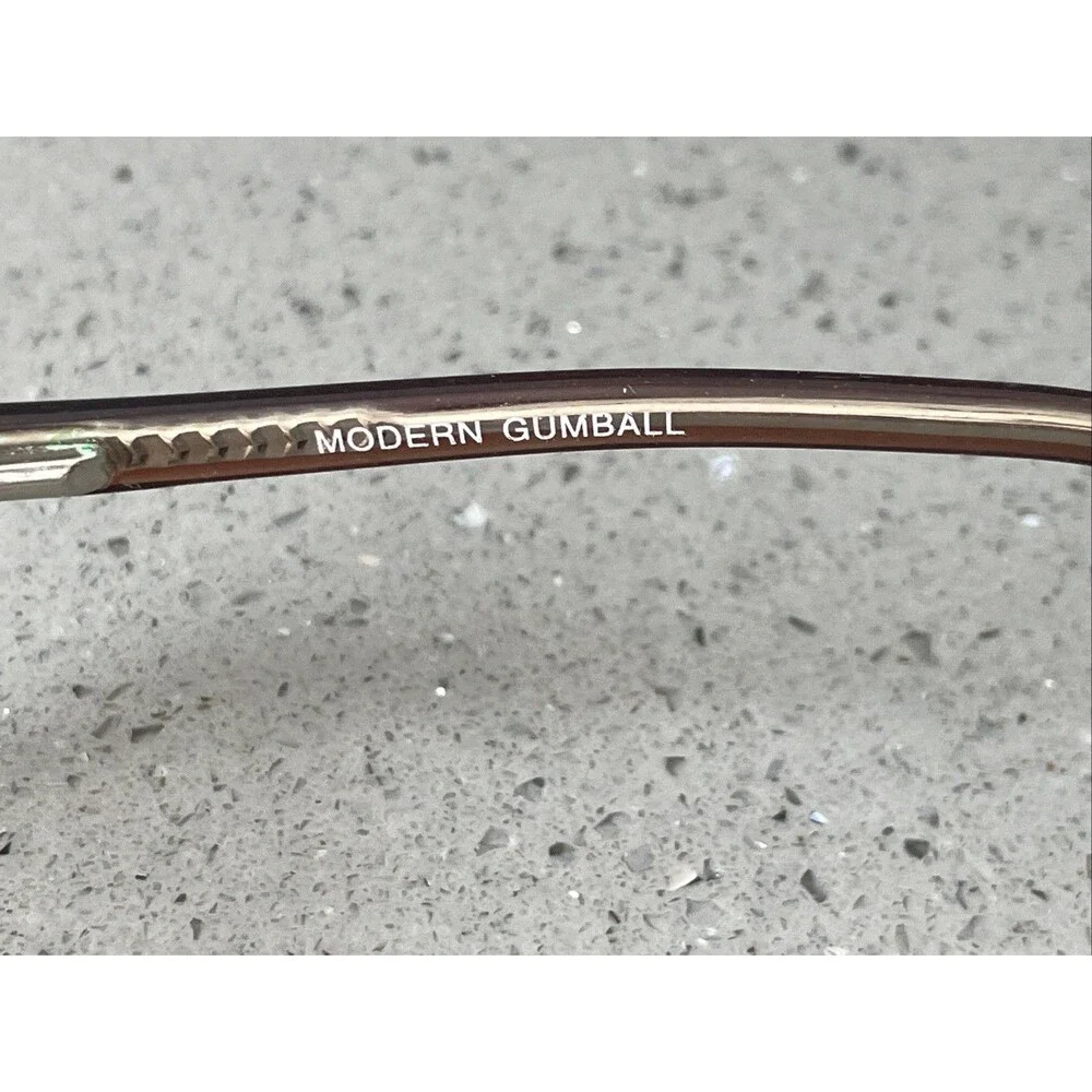 Modern GUMBALL BROWN 40-18-120 Plastic Full Rim Eyeglasses Frames ONLY